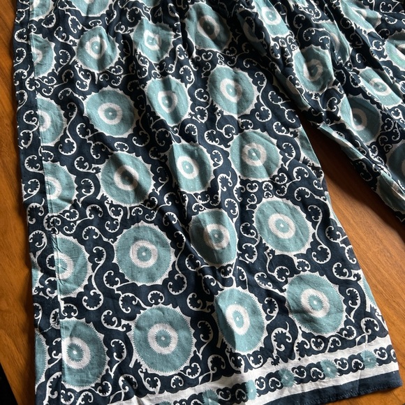 Anthropologie Kopal ruffled flared off shoulder jumpsuit - Picture 4 of 6